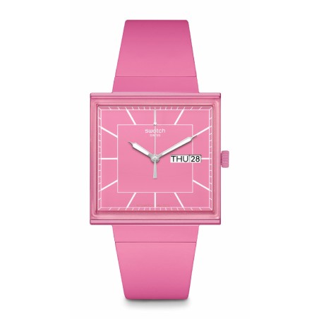 Orologio Swatch WHAT IF…ROSE? SO34P700 | De Wrachien Gioielli