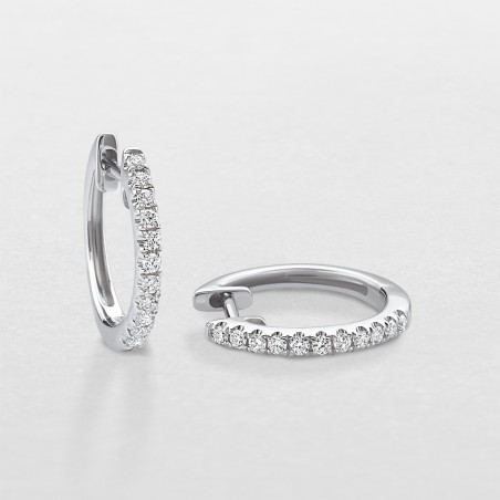 Orecchini Giorgio Visconti in oro e diamanti | De Wrachien Gioielli