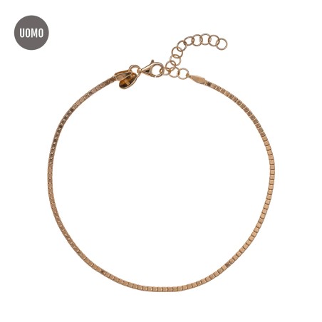 Bracciale in argento Alisia Uomo | De Wrachien Gioielli