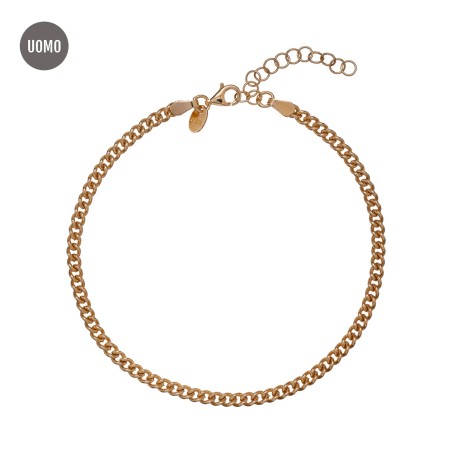 Bracciale in argento Alisia Uomo | De Wrachien Gioielli