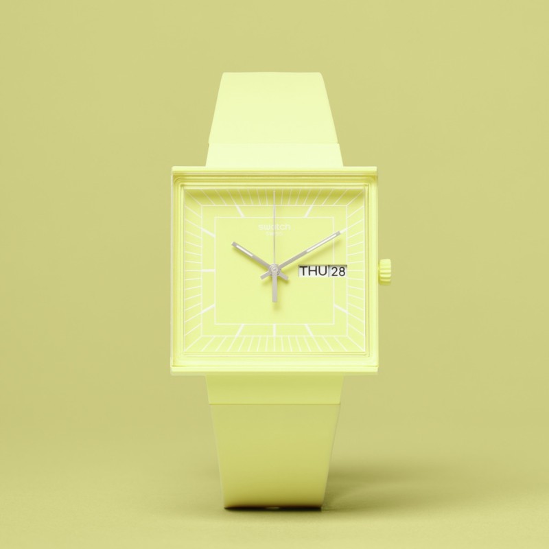 Orologio Swatch WHAT IF…LEMON? SO34J700 | De Wrachien Gioielli