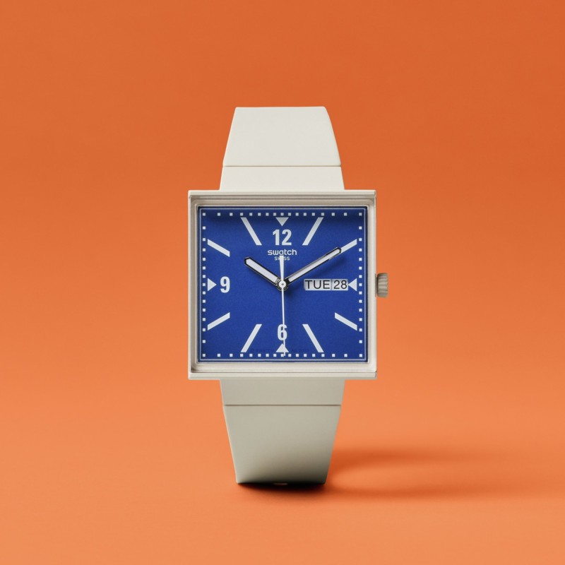 Orologio Swatch WHAT IF…BEIGE? SO34T700 | De Wrachien Gioielli