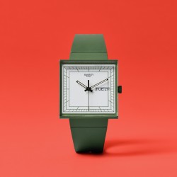 Orologio Swatch WHAT IF…GREEN? SO34G700 | De Wrachien Gioielli