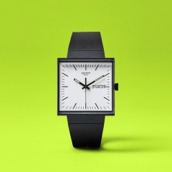 Orologio Swatch WHAT IF…BLACK?  SO34B700 | De Wrachien Gioielli