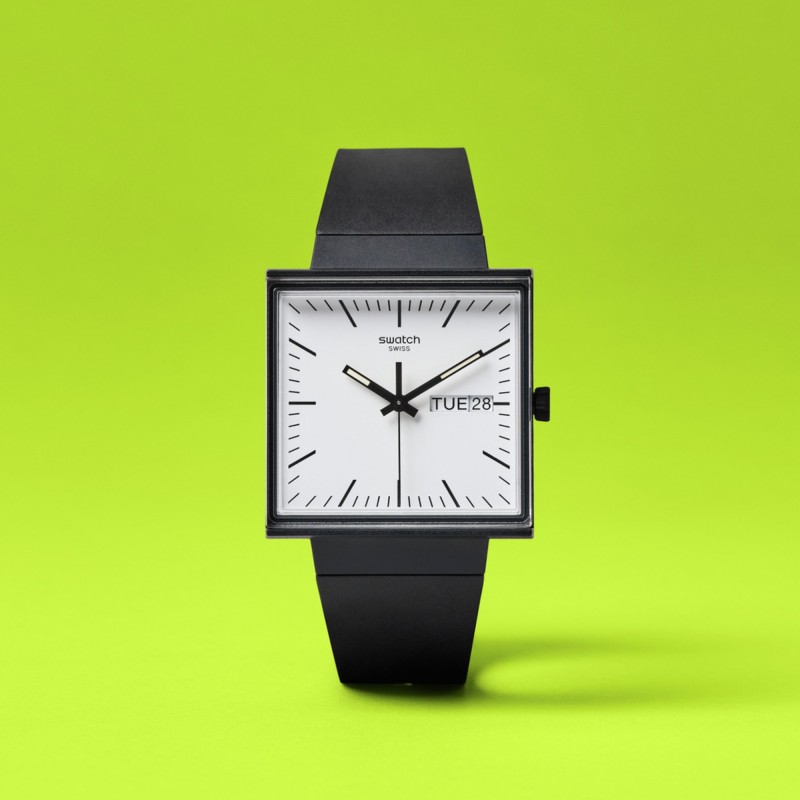 Orologio Swatch WHAT IF…BLACK?  SO34B700 | De Wrachien Gioielli