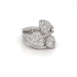 Anello Valentina Callegher in oro e diamanti | De Wrachien Gioielli