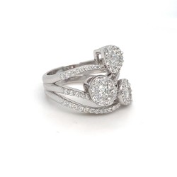 Anello Valentina Callegher in oro e diamanti | De Wrachien Gioielli