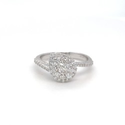 Anello Valentina Callegher in oro e diamanti | De Wrachien Gioielli