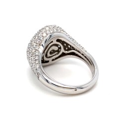 Anello Crivelli in oro e diamanti | De Wrachien Gioielli