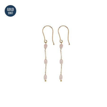 Orecchini in oro 18 kt ALISIA | De Wrachien Gioielli