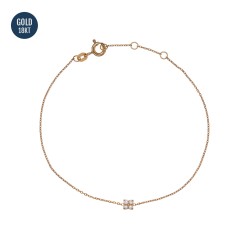 Bracciale in oro 18 kt ALISIA | De Wrachien Gioielli
