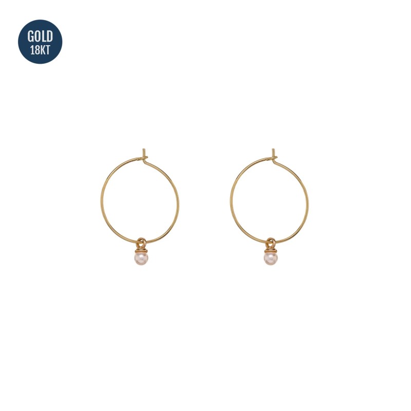 Orecchini in oro 18 kt ALISIA | De Wrachien Gioielli