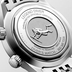Orologio Longines LEGEND DIVER   L3.764.4.96.6 | Gioielleria De Wrachien