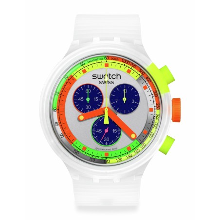 Orologio Swatch Big Bold Chrono SWATCH NEON JELLY SB02K100| De Wrachien Gioielli