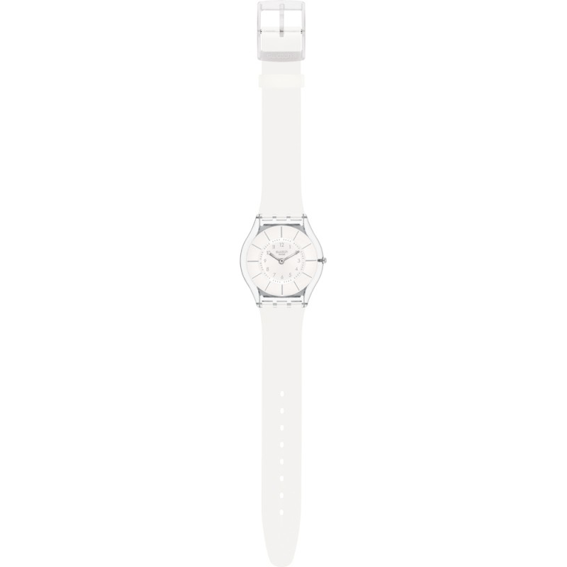 Orologio Swatch Skin WHITE CLASSINESS AGAIN SS08K102-S14 | De Wrachien Gioielli