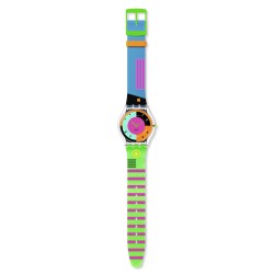 Orologio Swatch Skin SWATCH NEON HOT RACER SS08K119 | De Wrachien Gioielli