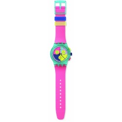 Orologio Swatch Chrono Plastic SWATCH NEON FLASH ARROW SUSG408 | De Wrachien Gioielli