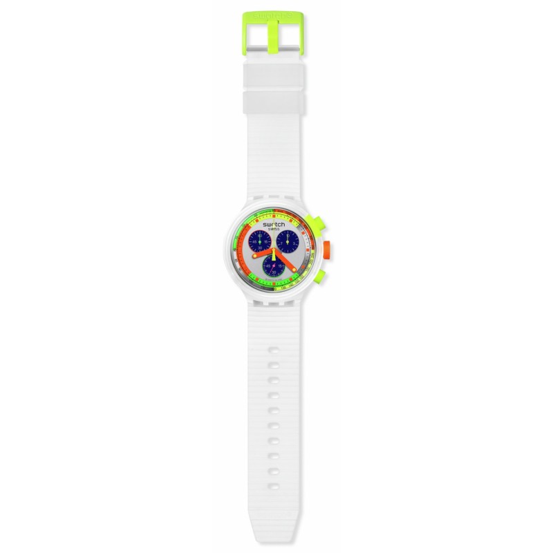 Orologio Swatch Big Bold Chrono SWATCH NEON JELLY SB02K100-STD| De Wrachien Gioielli
