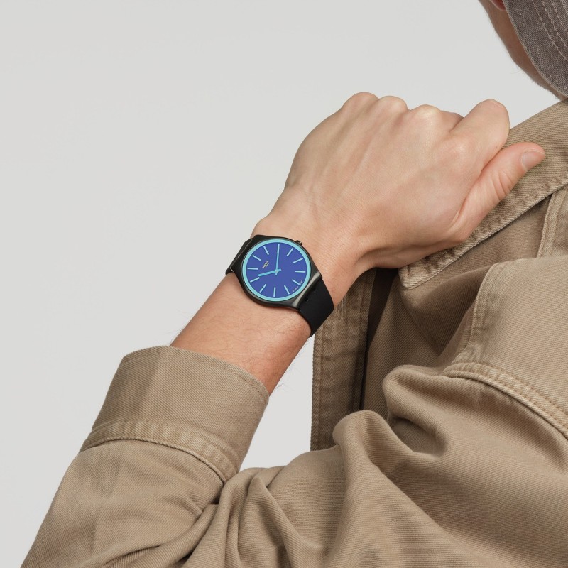 Orologio Swatch OBSIDIAN SHIMMER SS07B111 | De Wrachien Gioielli