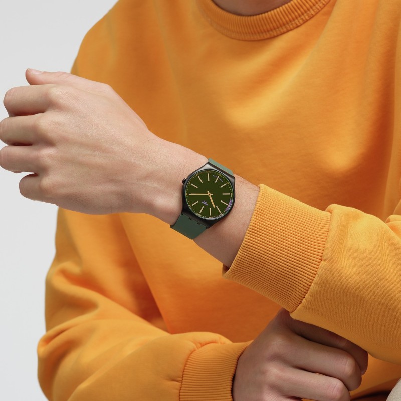 Orologio Swatch GREEN VISION SS07B112 | De Wrachien Gioielli