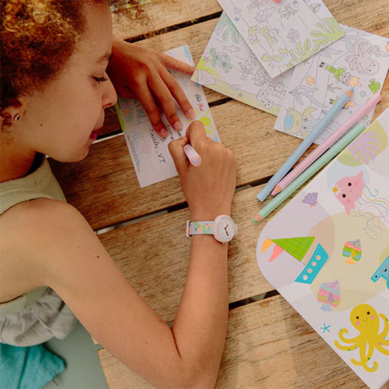 Orologio Flik Flak COLOUR IN PASTEL FBNP231 | Wrachien Gioielli