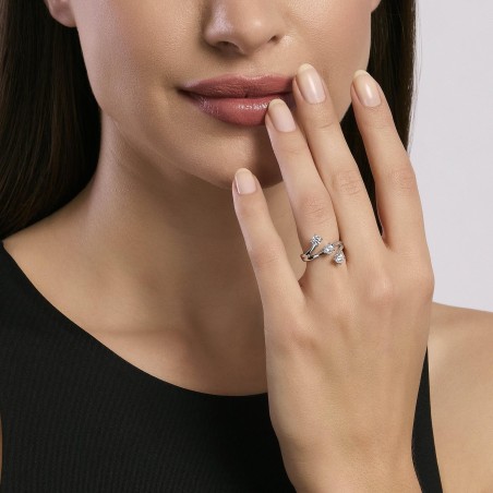 Anello in argento Mabina | De Wrachien Gioielli