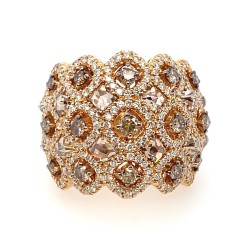 Anello in oro con diamanti | De Wrachien Gioielli