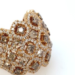 Anello in oro con diamanti | De Wrachien Gioielli