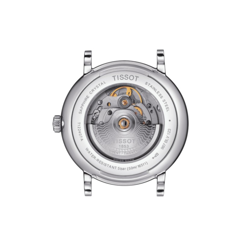 Orologio TISSOT CARSON PREMIUM POWERMATIC80 T1224071103100 | De Wrachien Gioielli