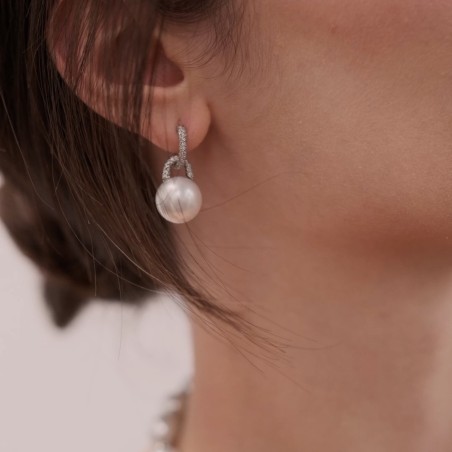 Orecchini con perle Valentina Callegher | De Wrachien Gioielli