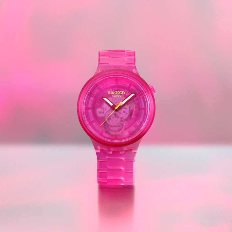 Orologio Swatch Big Bold PINK JOY SB05P102  | De Wrachien Gioielli