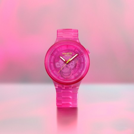 Orologio Swatch Big Bold PINK JOY SB05P102  | De Wrachien Gioielli