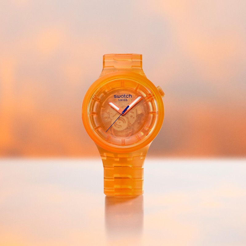 Orologio Swatch Big Bold ORANGE JOY SB05O103   | De Wrachien Gioielli
