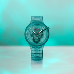 Orologio Swatch Big Bold TURQUOISE JOY SB05L101 | De Wrachien Gioielli