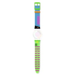 Cinturino Originale Swatch Skin SWATCH NEON HOT RACER | De Wrachien Gioielli