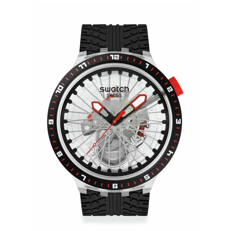 Orologio Swatch Big Bold THE PILGRIM - TREAD ON IT SB05K103 | De Wrachien Gioielli