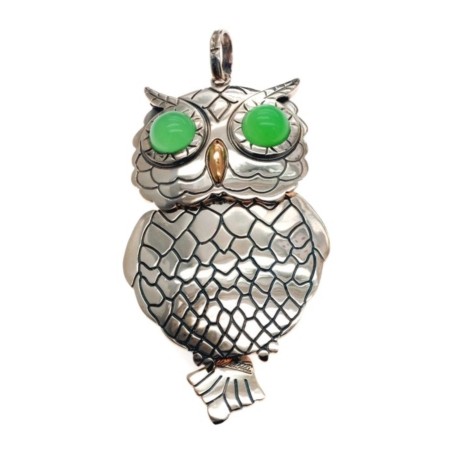 Ciondolo de'Nobili in argento e pietre | De Wrachien Gioielli