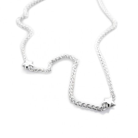 Collana de'Nobili in argento e pietre | De Wrachien Gioielli