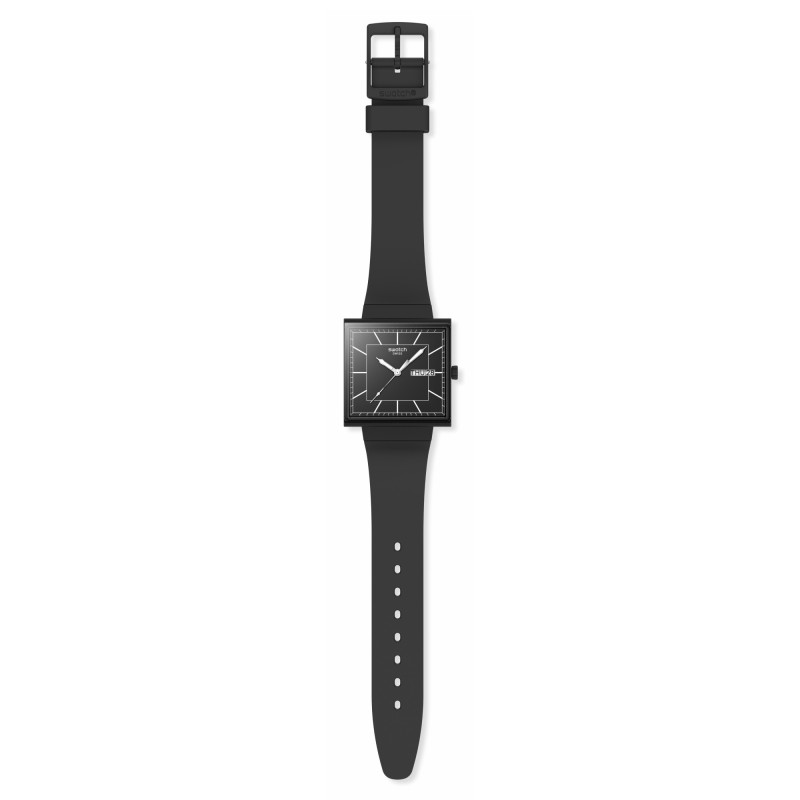 Orologio Swatch WHAT IF…BLACKAGAIN? SO34B701 | De Wrachien Gioielli