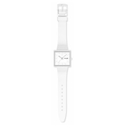 Orologio Swatch WHAT IF…ALLWHITE? SO34W700 | De Wrachien Gioielli