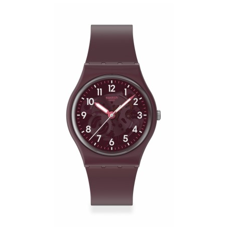 Orologio Swatch Original Gent THRU THE CROWN GLASS SO28R115 |De Wrachien Gioielli