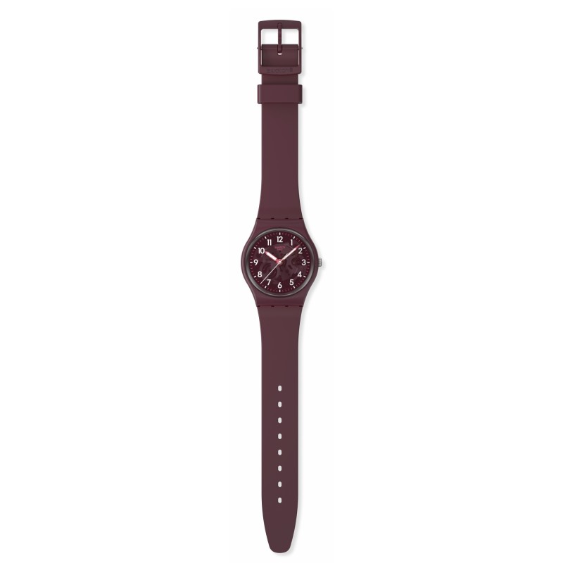 Orologio Swatch Original Gent THRU THE CROWN GLASS SO28R115 |De Wrachien Gioielli