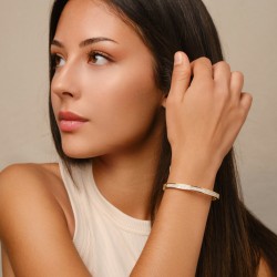 Bracciale Crivelli in oro e diamanti | De Wrachien Gioielli