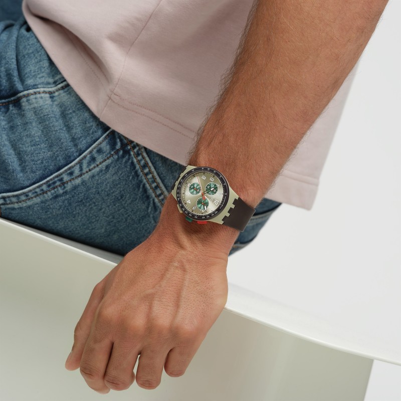 Orologio Swatch OBSIDIAN INK SUST402 | De Wrachien Gioielli
