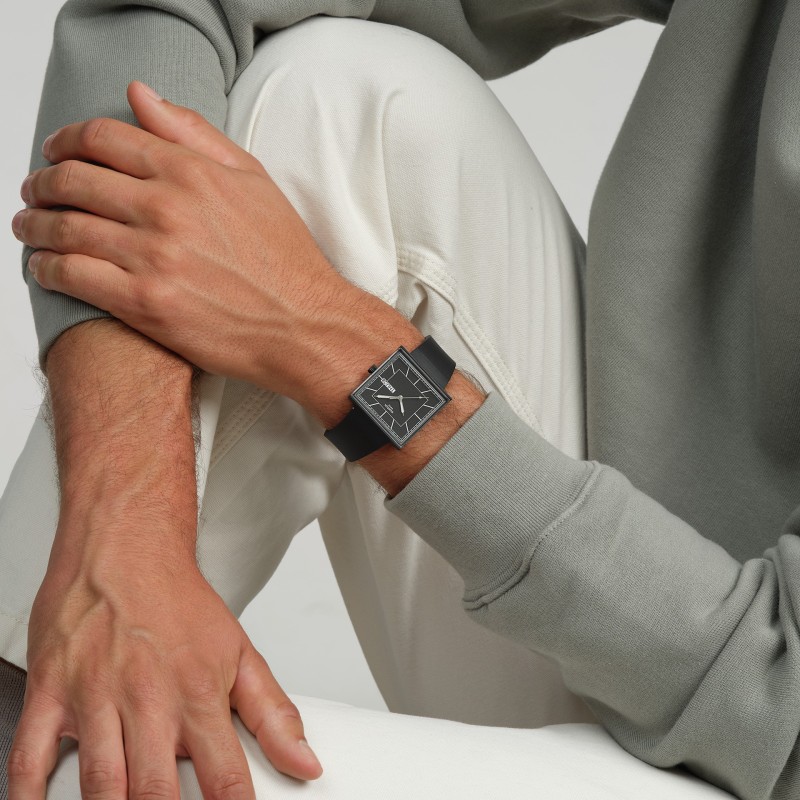 Orologio Swatch WHAT IF…BLACKAGAIN? SO34B701 | De Wrachien Gioielli