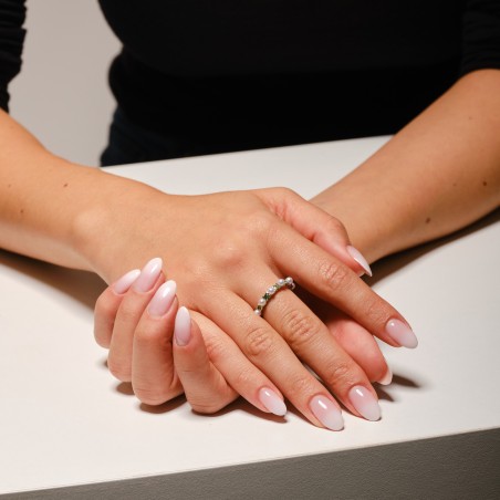 Anello in oro e pietre preziose | De Wrachien Gioielli