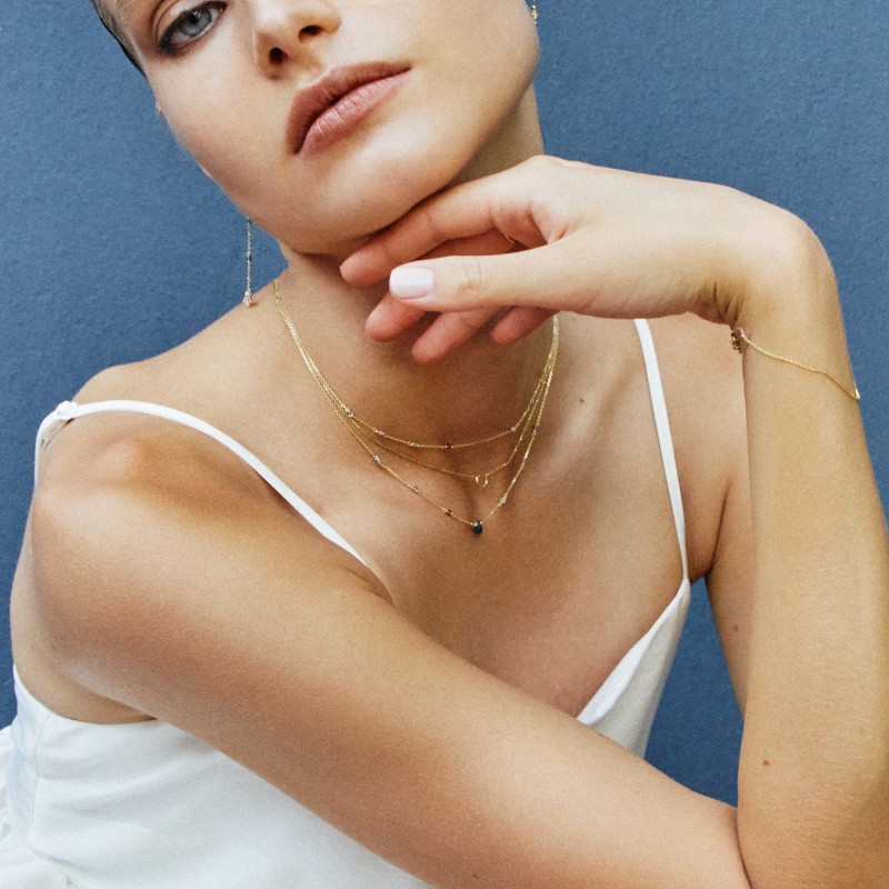 Collana in oro 18 kt ALISIA | De Wrachien Gioielli