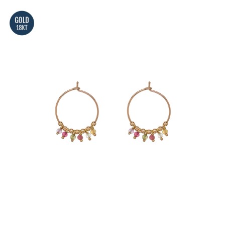 Orecchini in oro 18 kt ALISIA | De Wrachien Gioielli