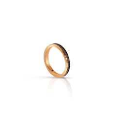 Anello MANO J in oro e diamanti | De Wrachien Gioielli