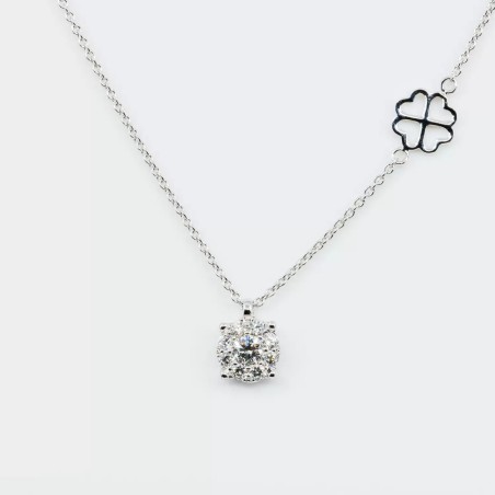 Collana in oro e diamanti | De Wrachien Gioielli